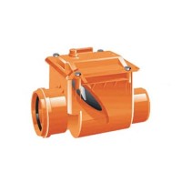 Mission DN200 SINGLE FLAP INLINE NRVSocket  300mm