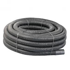 137/160mm Dia x 50mtr Coil Twinwall Duct - Black Electric
