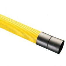 150/178mm x 6 Metre Length METRO Twinwall Ducting c/w Coupling - YELLOW